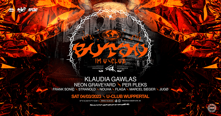 Butan im U Club feat. Klaudia Gawlas, Neon Graveyard, Per Pleks,